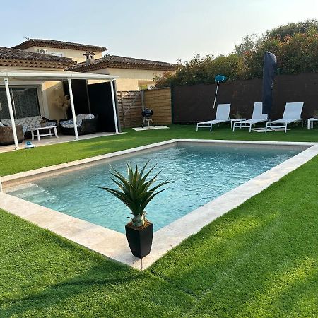 Villa Petite Maisonette Adossee Mais Independante Avec Piscine Peymeinade Exterior foto